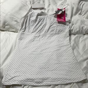 Flexees L Fat Free Dressing slimming cami NWT